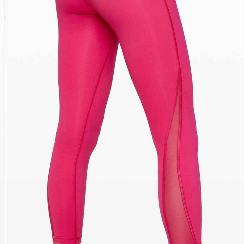 Lululemon Train Times Pant 25" Calypso Pink size 2 EUC - Picture 3 of 6